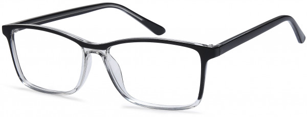 4U U 215 Eyeglasses, Black