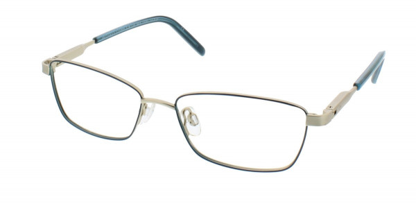 OP OP 869 Eyeglasses, Teal Silver