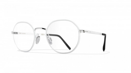 Blackfin Zara Eyeglasses, C1172 - White/Silver