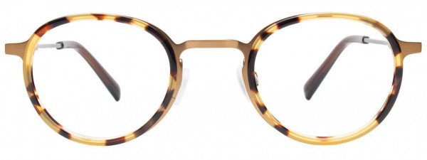 Takumi TK1153 Eyeglasses, 010 - Demi Amber & Satin Light Brown