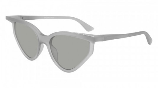 Balenciaga BB0101S Sunglasses, 002 - GREY with GREY lenses