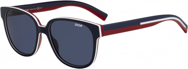 Dior Homme Diorflag 1 Sunglasses, 0737 Blue Multi Color