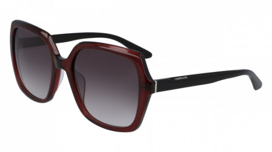 Calvin Klein CK20541S Sunglasses, (605) CRYSTAL BURGUNDY
