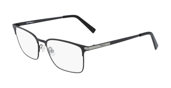 Ferragamo SF2207 Eyeglasses, (021) MATTE BLACK