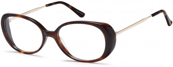 Di Caprio DC346 Eyeglasses, Tortoise Gold