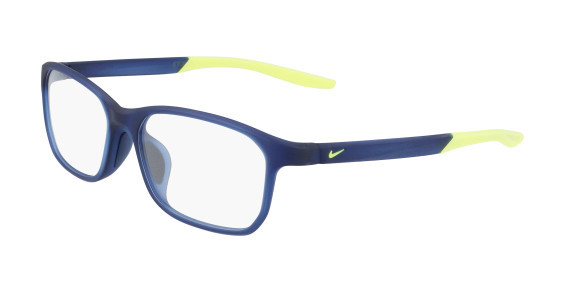 Nike NIKE 7137AF Eyeglasses, (402) MATTE MIDNIGHT NAVY/VOLT