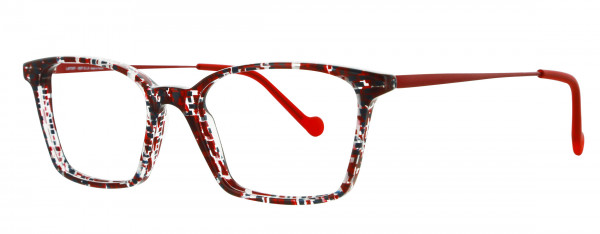 Lafont Issy & La Go Eyeglasses, 6097 Red