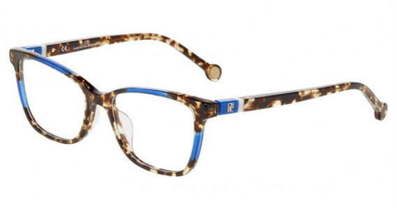 Carolina Herrera VHE856K Eyeglasses, Tortoise Blue 0781