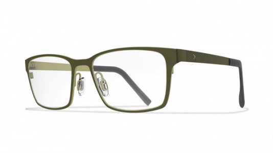 Blackfin Kaldbak Eyeglasses, C1197 - Dark Green/Light Green