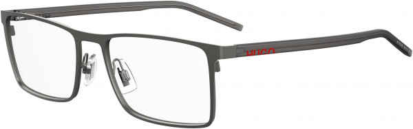 HUGO Hugo 1056 Eyeglasses, 0R80 Semi Matte Dark Ruthenium