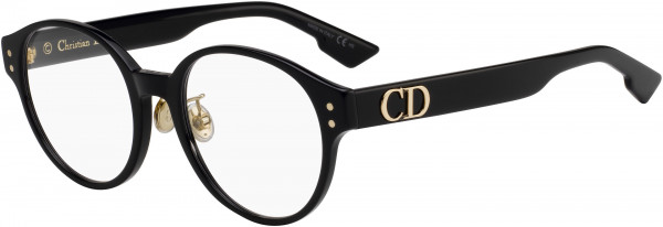 Christian Dior Diorcd 3/F Eyeglasses, 0807 Black