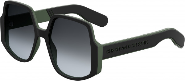 Christian Dior Diorinsideout 1 Sunglasses, 0TCG Black Khaki