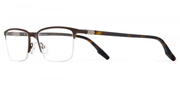 Safilo Design FILO 02 Eyeglasses, 0YZ4 MATTE BROWN