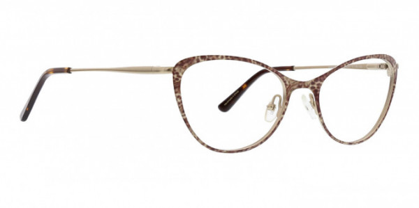 XOXO Belleair Eyeglasses, Brown Cheetah