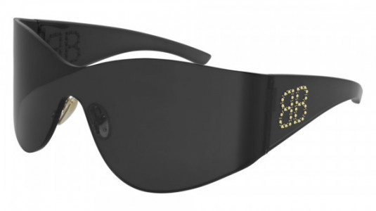 Balenciaga BB0122S Sunglasses, 004 - GREY with GREY lenses