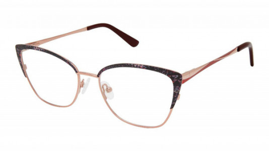 Jill Stuart JS 403 Eyeglasses, 1-PINK/BLACK