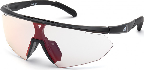 adidas SP0015 Sunglasses, 01C - Matte Black / Matte Black