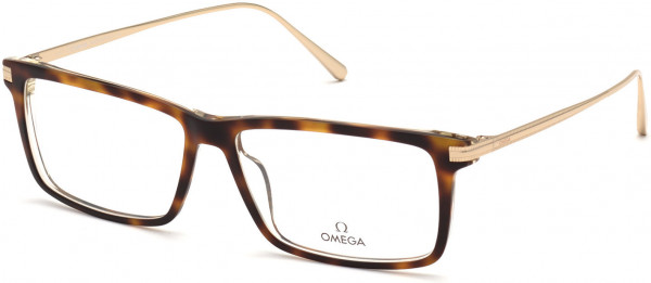 Omega OM5014 Eyeglasses, 056 - Havana/other