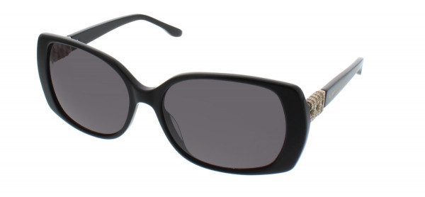 BCBGMAXAZRIA DIVERSION Sunglasses, Black
