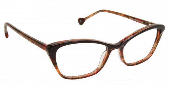 Lisa Loeb WILD PLUM Eyeglasses, ESPRESSO ROSE (C2)