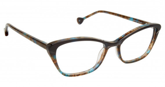 Lisa Loeb WILD PLUM Eyeglasses, ESPRESSO TEAL (C3)
