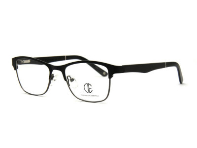 CIE SEC704 Eyeglasses, MATT BLACK/SHINY GUN (1)