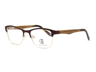 CIE SEC704 Eyeglasses, CAFE/GOLD (3)