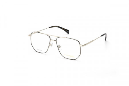 William Morris BLPAUL Eyeglasses, BLACK/SILVER (1)