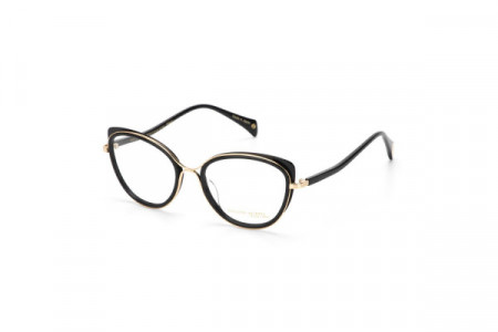 William Morris BLABIGAIL Eyeglasses, BLACK/GOLD (3)