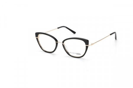 William Morris WM50161 Eyeglasses, BLACK/GOLD (C3)