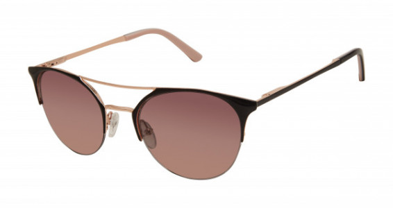 Ted Baker TBW145 Sunglasses, Grey Rose Gold (GRY)