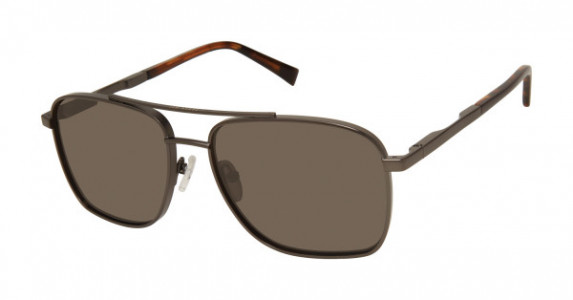 Ted Baker TBM077 Sunglasses, Dark Gunmetal (SLA)