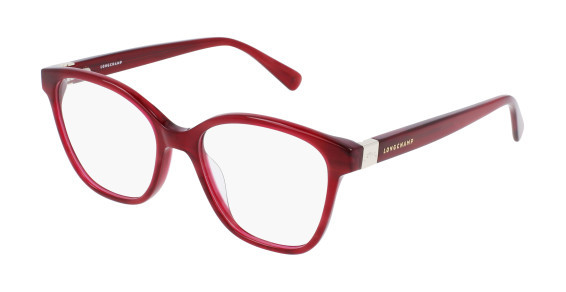 Longchamp LO2677 Eyeglasses, (519) STRIPED RED