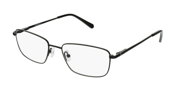Marchon M-2015 Eyeglasses, (002) SATIN BLACK