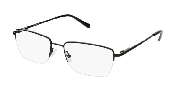 Marchon M-2016 Eyeglasses, (002) SATIN BLACK