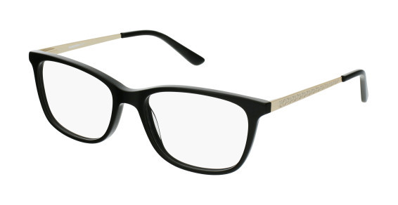Marchon M-5009 Eyeglasses, (001) BLACK/GOLD