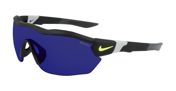 Nike NIKE SHOW X3 ELITE E DJ2024 Sunglasses, (013) MATTE BLACK/VOLT/FIELD TINT