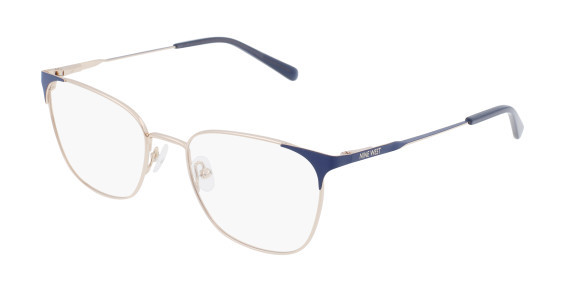 Nine West NW1096 Eyeglasses, (430) SLATE BLUE