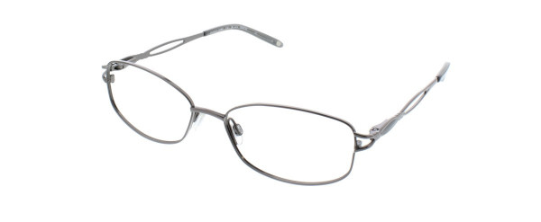 Jessica McClintock JMC 4324 Eyeglasses, Gunmetal