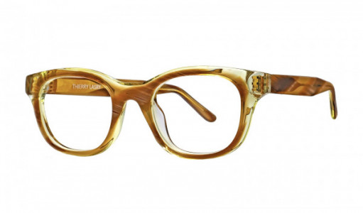 Thierry Lasry CHAOTY Eyeglasses, Yellow Horn & Yellow
