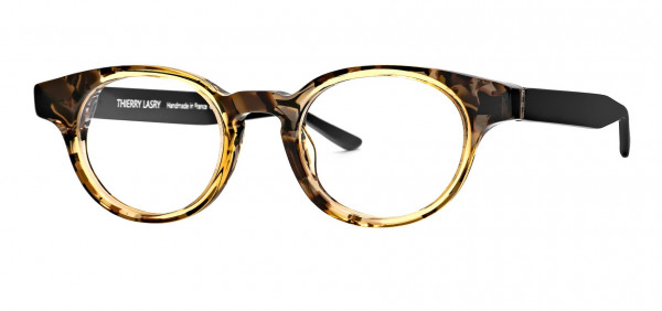 Thierry Lasry DYNAMYTY Eyeglasses, Gold Pattern