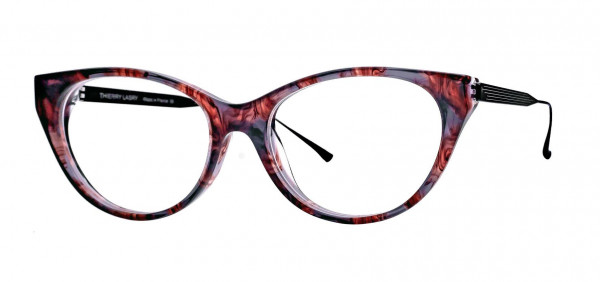 Thierry Lasry ENEMY Eyeglasses, Purgundy & Pruple Pattern