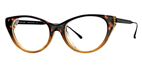 Thierry Lasry ENEMY Eyeglasses, Red & Gold Stripe Pattern