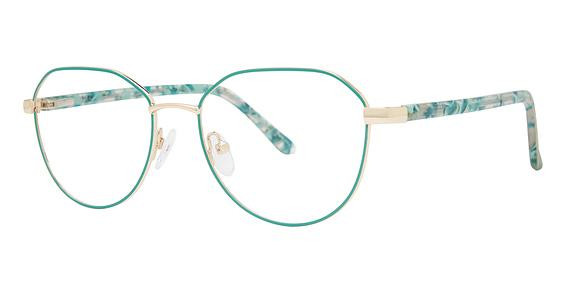 Elan 3429 Eyeglasses, Turquoise/Gold