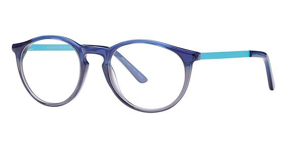 Deja Vu by Avalon 9028 Eyeglasses, Blue/Turq