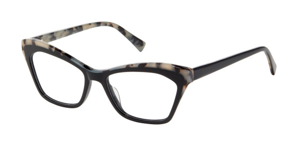 gx by Gwen Stefani GX076 Eyeglasses, Black/Tortoise (BLK)