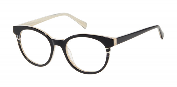 gx by Gwen Stefani GX074 Eyeglasses, Black (BLK)