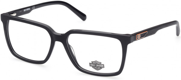 Harley-Davidson HD0859 Eyeglasses, 001 - Shiny Black