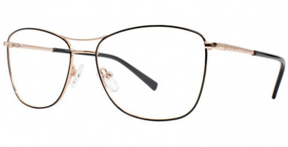 Cosmopolitan Tessa Eyeglasses, SRse Gld/Blk