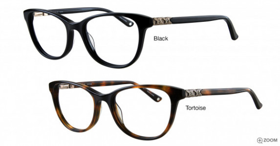 Bulova Tula Eyeglasses, Black